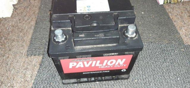Image 1 of Car battery Type 063 12 volt - used