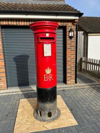 Image 2 of Genuine retired 1964 red pillar post box