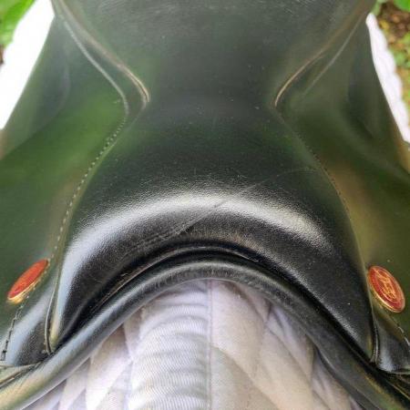 Image 12 of Kent and Masters 17 inch cob dressage saddle
