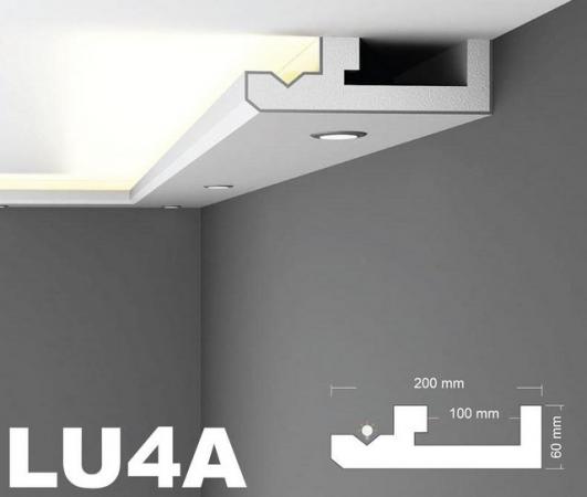 Image 6 of EPS Plaster coated - COVING LED Lighting cornice - LU4A