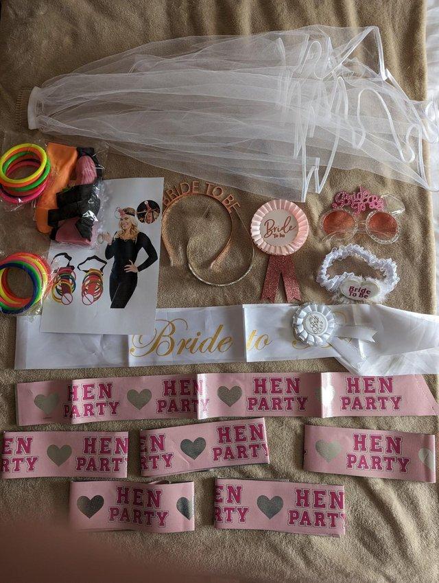 Preview of the first image of Selection of Hen Party Accessories & Party Game.