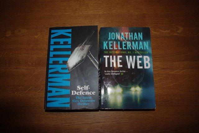 Preview of the first image of Jonathan Kellerman and Kathy Reichs books.