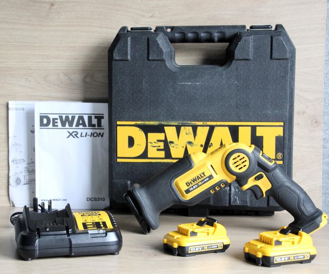 Preview of the first image of DeWalt DCS310 Cordless Pivot Reciprocating Saw 10.82xbattery.