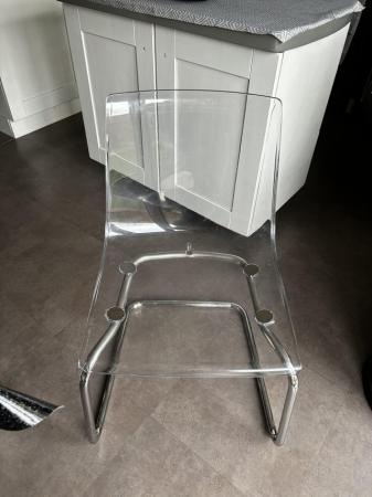 Image 2 of Ikea chairs set of 6. Rrp £85 each