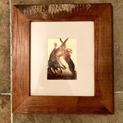 Image 1 of Hares boxing by Anna Ravenscroft - £29.50