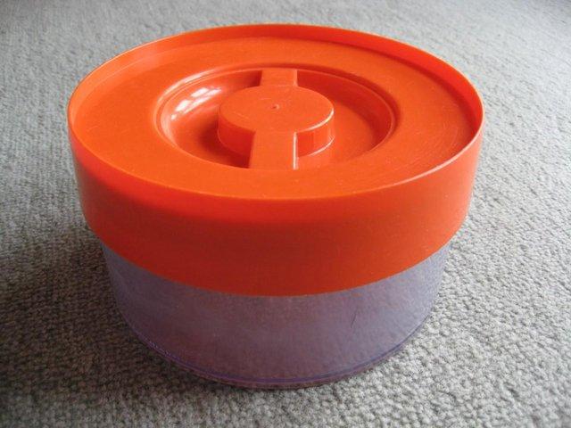 Preview of the first image of Erik Kold Danish Vintage 1970's Plastic Storage Container Ro.
