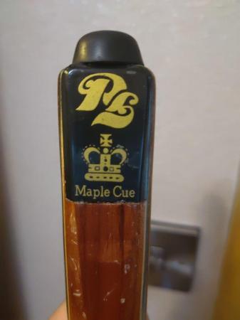 Image 1 of Snooker Maple Cue Hand Spliced 2 Jointed