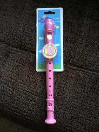 Image 3 of New peppa recorders 1 blue 1 pink & xylophone & flute