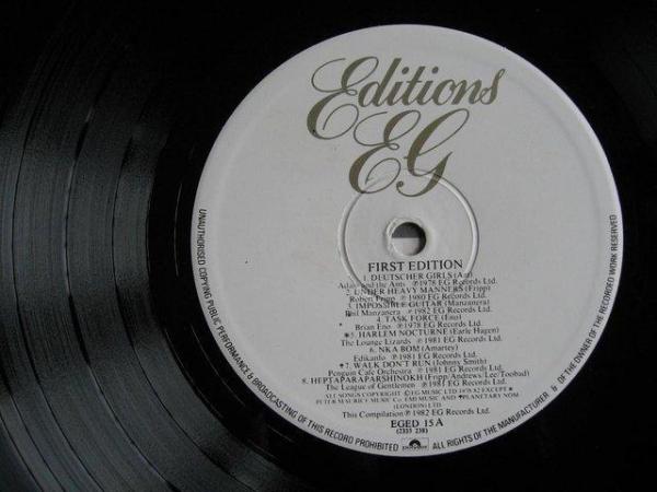Image 3 of First Edition – Various Compilation – LP – Editions EGED 15