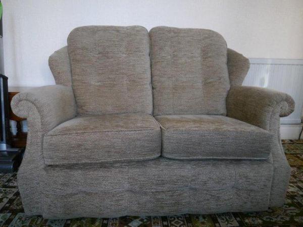 Image 2 of Two G Plan Two Seater Beige Settee