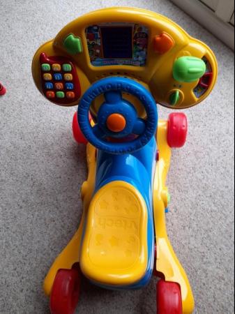 Image 3 of VTech Grow and Go Ride-on