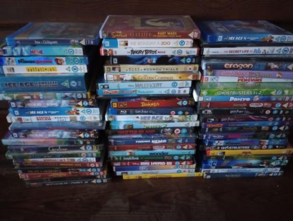 Image 2 of Kids/Family DVDs x 70 - majority wrapped up