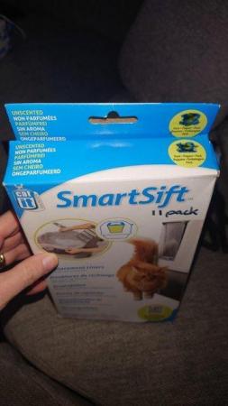 Image 1 of Catit SmartSift replacement liners 47L x 39W x 25H cm 11pk