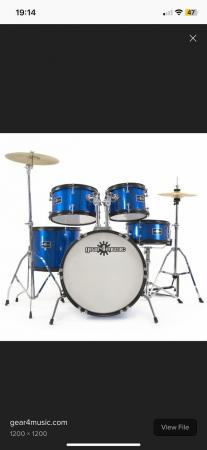 Image 1 of Gear 4 Music Acoustic Drum Kit