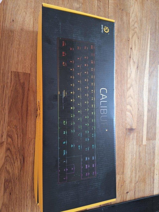 Preview of the first image of DREVO Calibur Mechanical Bluetooth Keyboard.