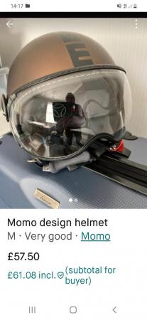 Image 2 of Mens momo design helmet