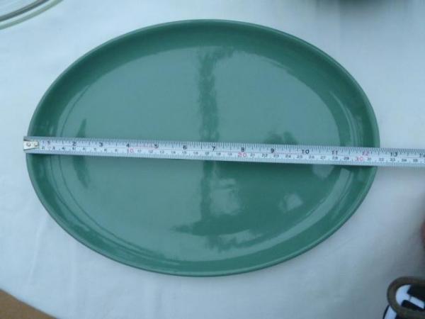 Image 1 of 7 Denby breakfast cereal bowls and one oval platter