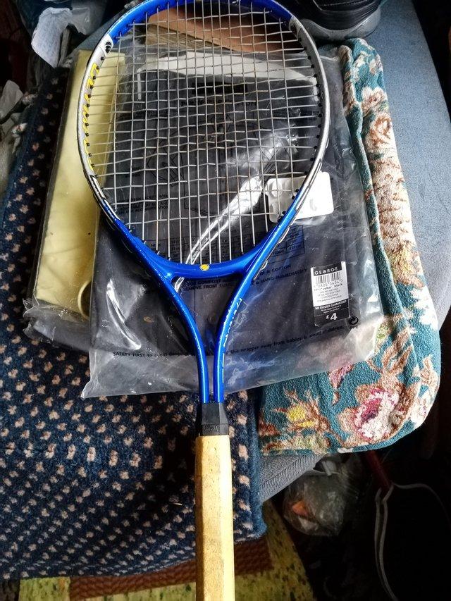 Preview of the first image of Tennis Racquet, Olympus Meteor Alloy Lightweight.