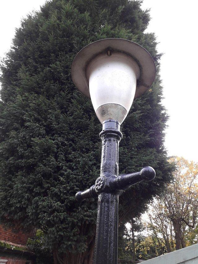 Preview of the first image of ORIGINAL VICTORIAN CAST IRON LAMPOST.