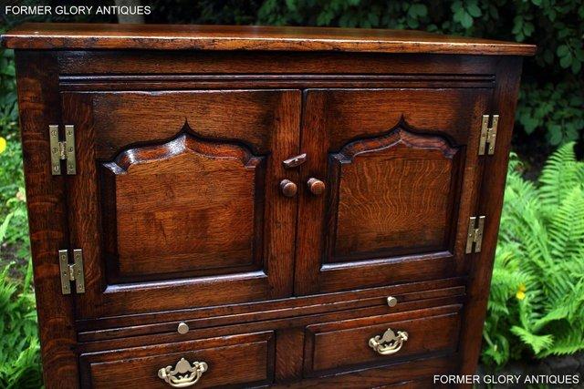 Image 100 of A TITCHMARSH AND GOODWIN OAK WINE CUPBOARD DRINKS CABINET