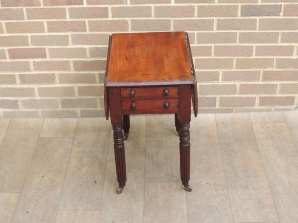 Image 2 of Victorian Extendable Side Table (UK Delivery)