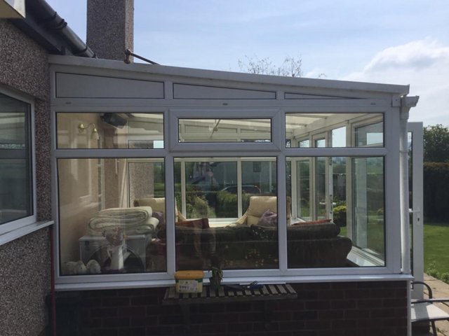 Preview of the first image of Conservatory frame double glazed.