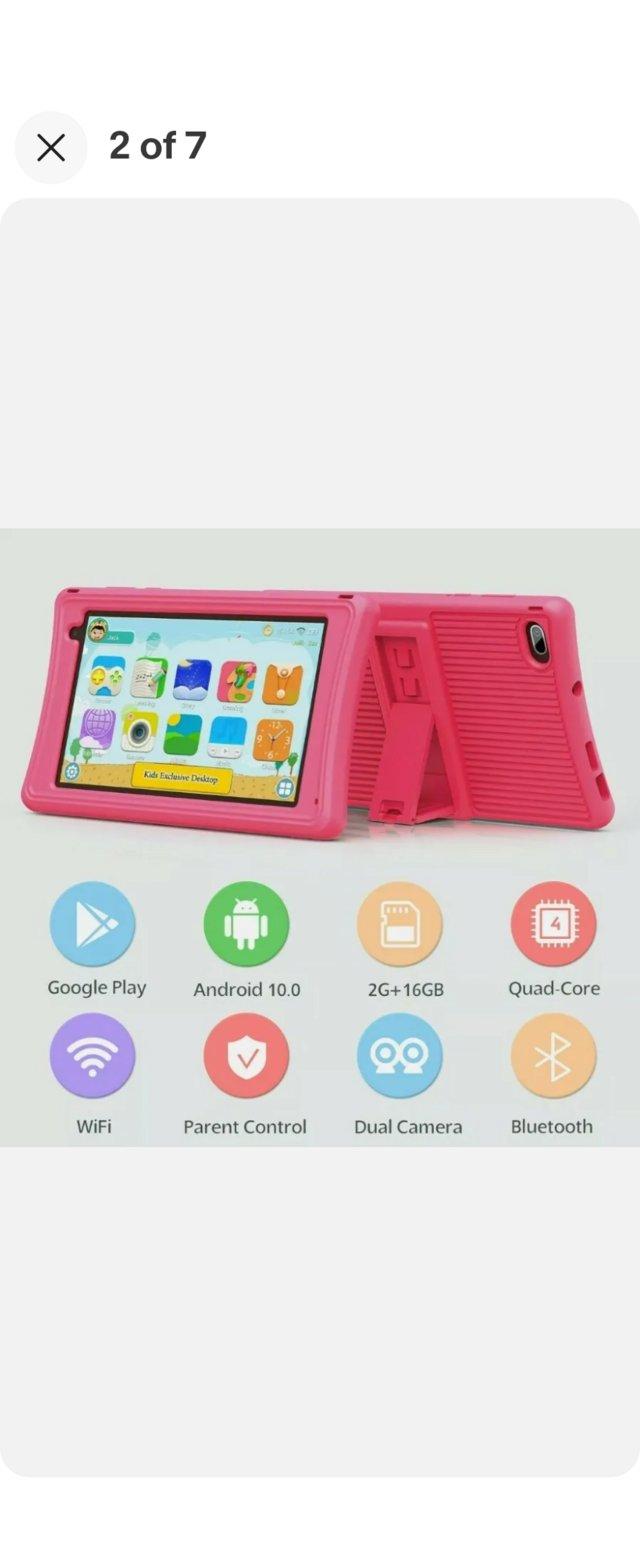 Preview of the first image of 7 inch Kids Tablet Brand New in Original Box.