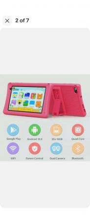 Image 1 of 7 inch Kids Tablet Brand New in Original Box