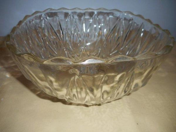 Image 2 of GLASS PUNCH BOWL WITH 11 GLASSES
