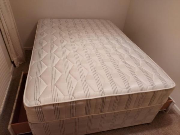 Image 3 of Brand new double mattress and double divan with under drawer