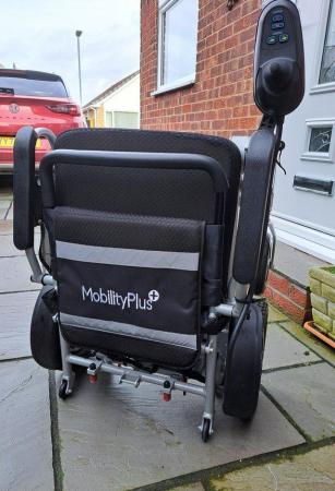 Image 3 of Mobility Plus Lightweight, Foldable, Electric Wheelchair