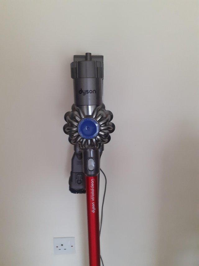 Preview of the first image of Dyson v6 cordless Total Clean. With new replacement battery.