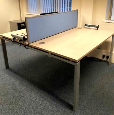 Preview of the first image of ASTRO ARCHE 4 PERSON POD/BENCH/HOT DESK/CALL CENTRE DESKS WO.