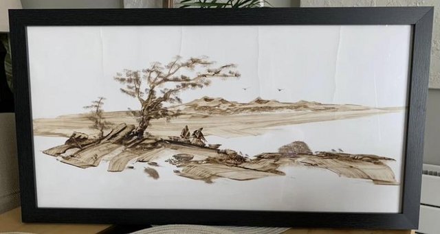 Image 3 of Framed Lanzarote painting