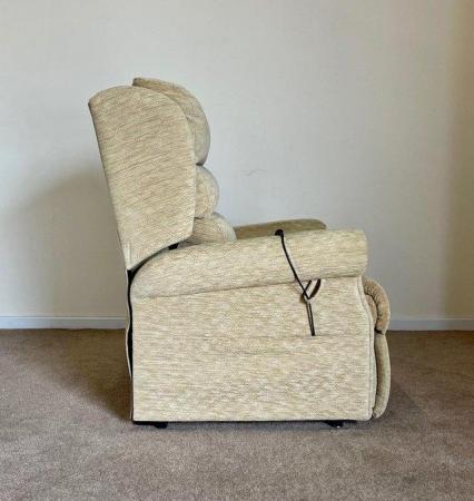 Image 9 of PRIMACARE ELECTRIC RISER RECLINER BROWN BEIGE CHAIR DELIVERY