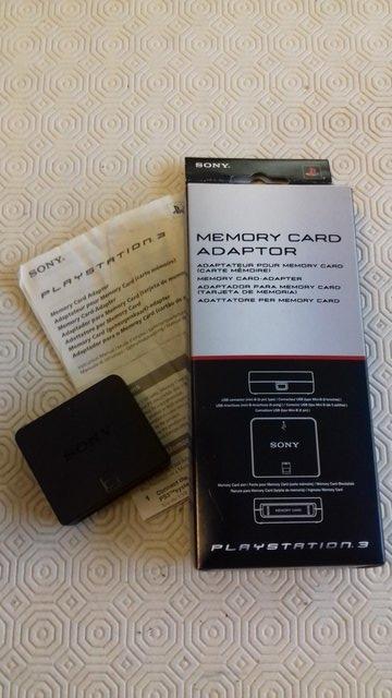 Preview of the first image of SONY Official PS3 Memory Card Adapter RARE.