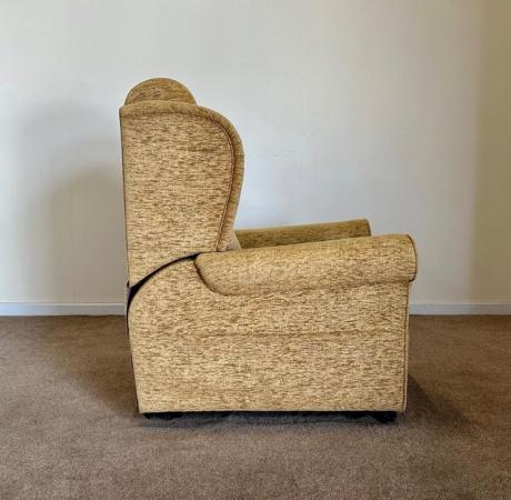 Image 11 of PETITE ELECTRIC RISER RECLINER GOLD CHAIR ~ CAN DELIVER