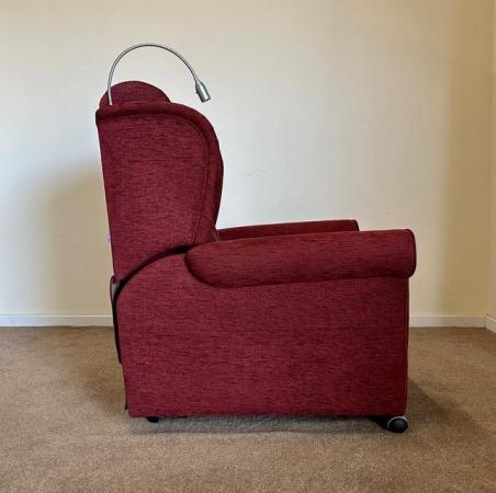 Image 11 of LUXURY ELECTRIC RISER RECLINER RED CHAIR MASSAGE CAN DELIVER