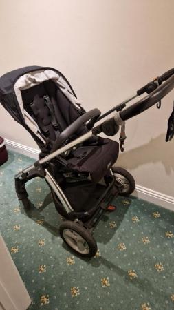 Image 1 of Mamas and Papas Solo Pushchair carrycot & rain cover