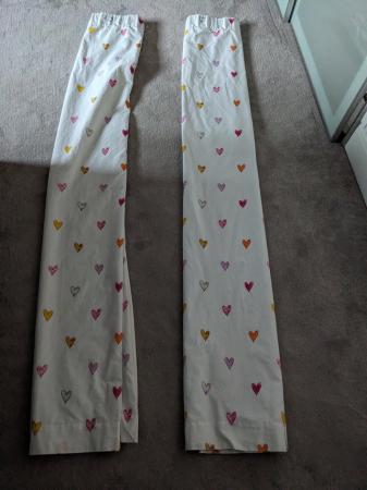 Image 3 of Children's blackout heart curtains