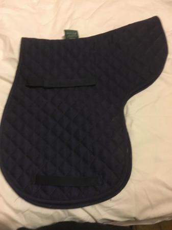 Image 1 of Navy numnah very good condition