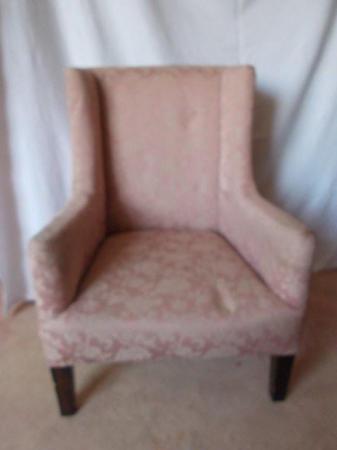 Image 1 of 1920's Wing back childs lounge armchair very rare