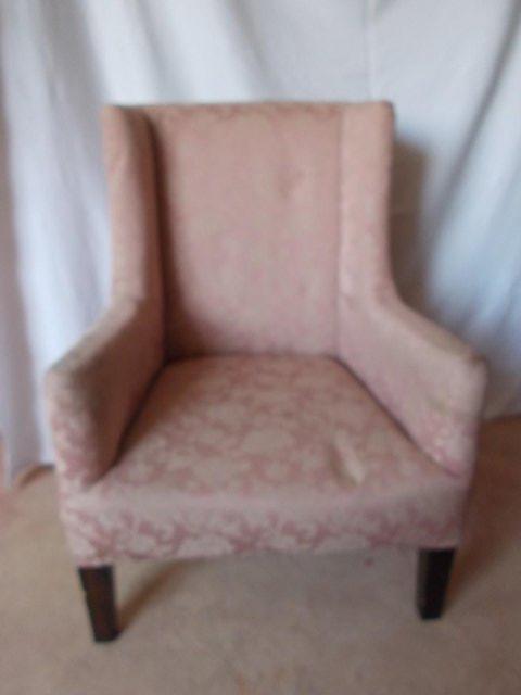 Preview of the first image of 1920's Wing back childs lounge armchair very rare.