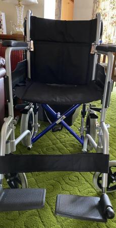Image 2 of Careco folding wheelchair