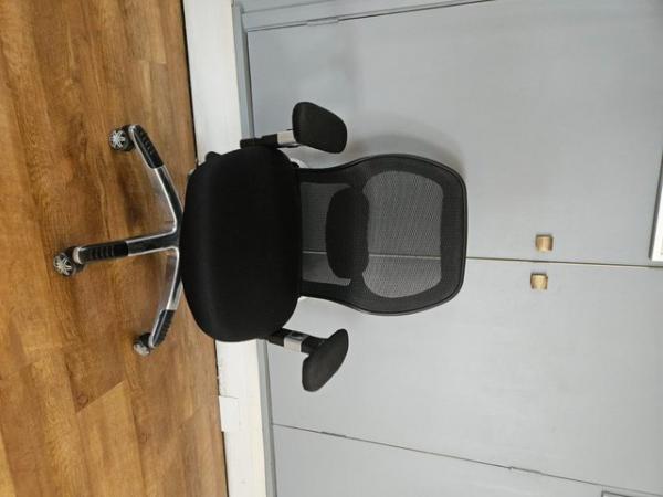 Image 2 of x3 Free Office Chairs (need minor repairs)