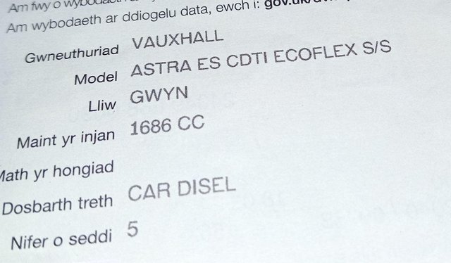 Image 2 of Vauxhall Astra Es cdti Ecoflex