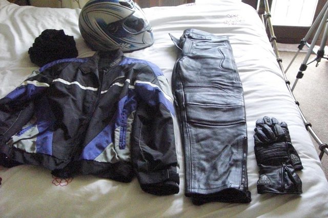 Image 1 of ladies motorcycle gear in very good condition