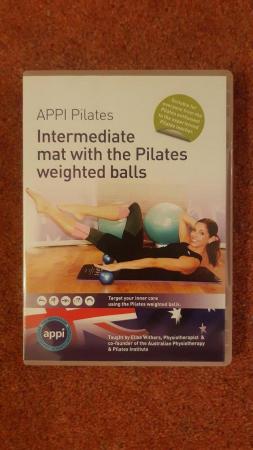 Image 3 of Pilates DVD and weighted balls