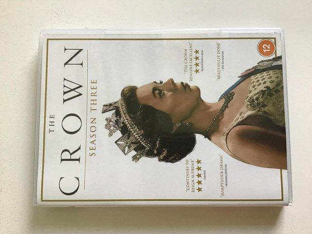 Preview of the first image of THE CROWN SERIES 3 DVD as new condition.