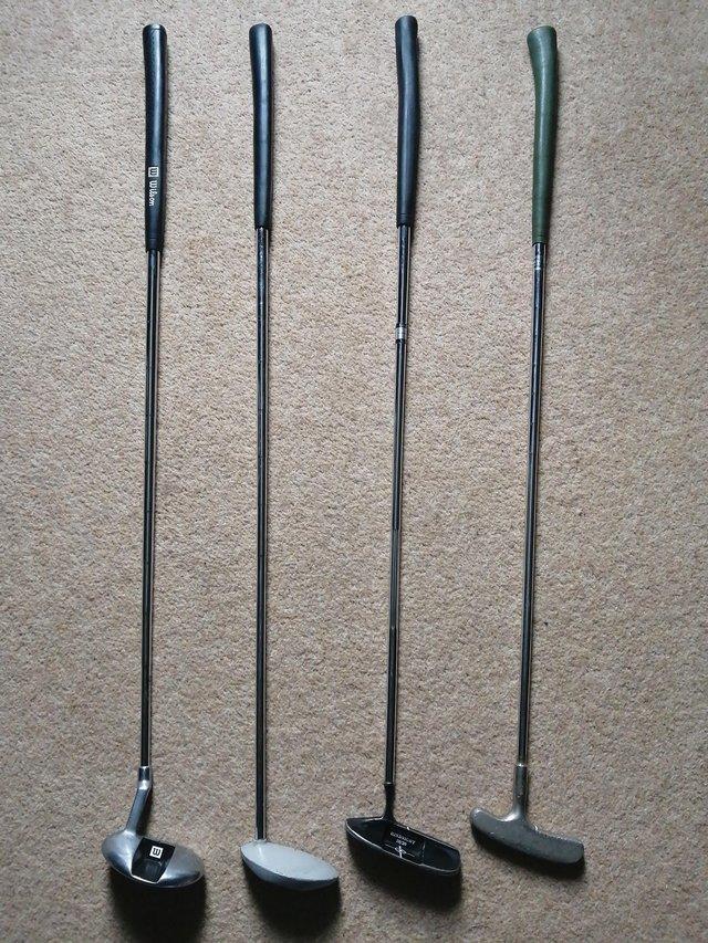 Preview of the first image of Various golf putters all in good condition.
